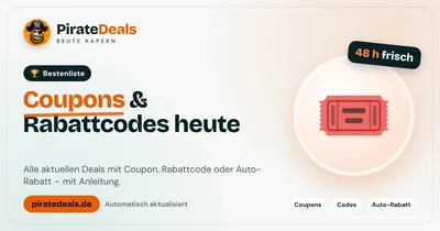 🎟️ Coupons & Codes heute